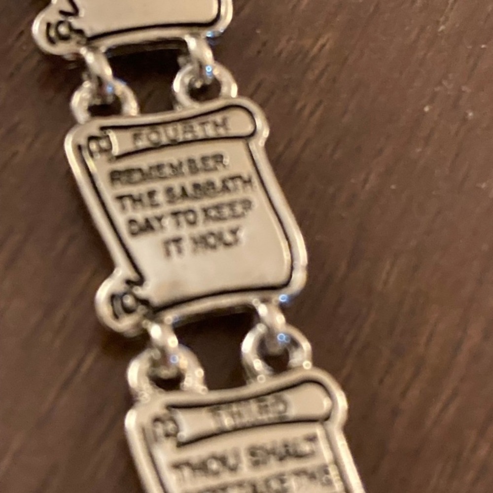 Ten Commandments Bracelet